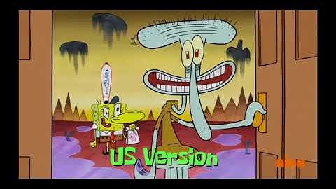 SpongeBob in RandomLand Deleted scene |UK version