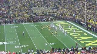 Ohio State Michigan Football Game 2013 Failed 2 Point Conversion
