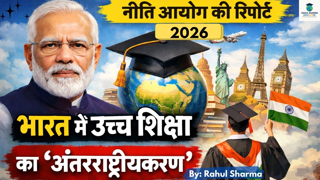 NITI Aayog Report 2026 | भारत में उच्च शिक्षा का अंतरराष्ट्रीयकरण | UPSC Current Affairs