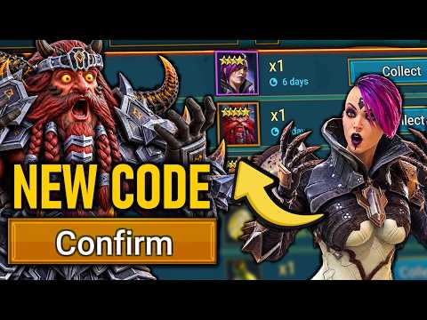 New Promo Codes for a Legendary + a Void Epic: Tholin Foulbeard & Whisper [ Raid Shadow Legends ]