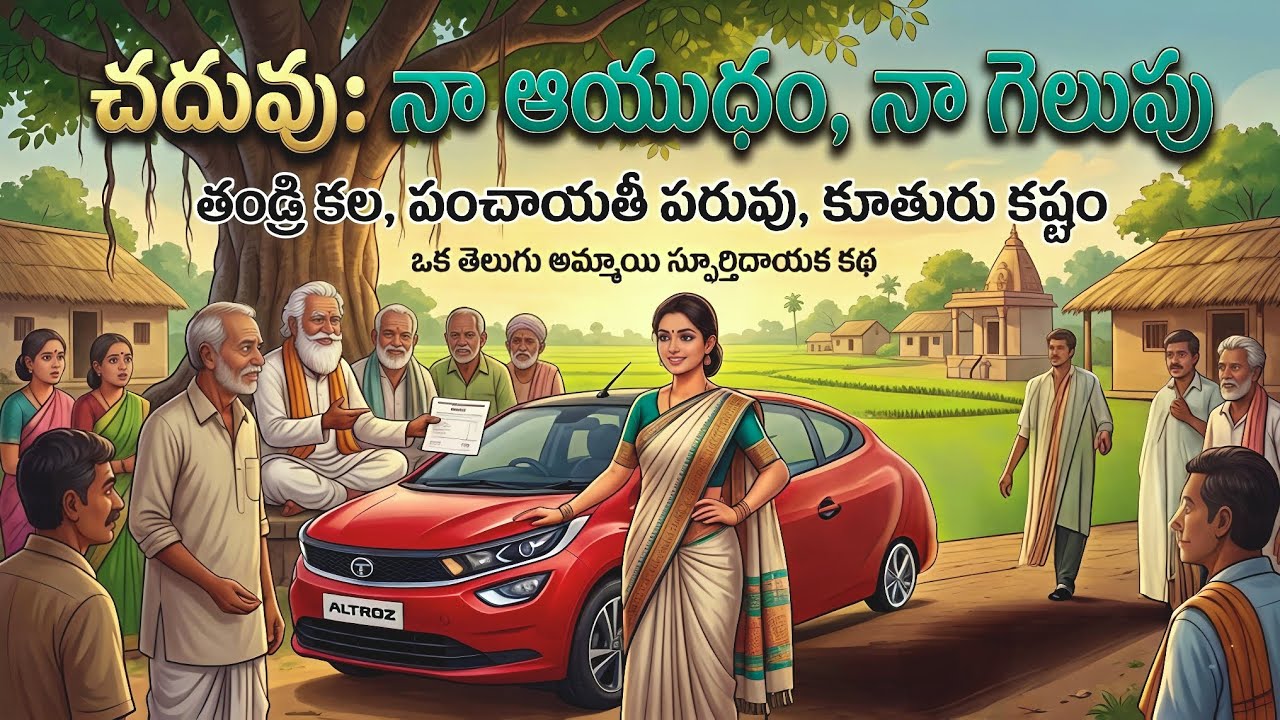 ఓ తెలుగు అమ్మాయి కథ | daughter – Son | TELUGU women STORY | village Life | అలుసుగా చూడకు కూతుర్ని.