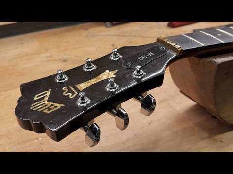 This Old Vintage Guitar Needed New Frets…