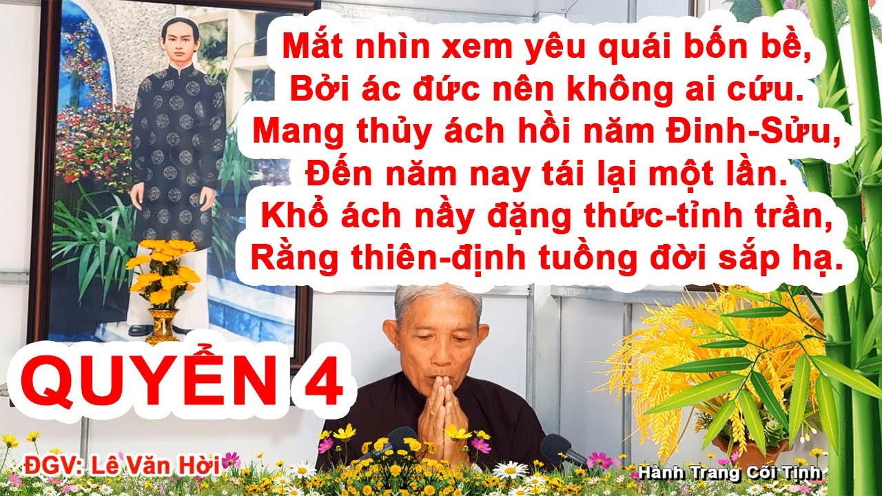 Sấm Giảng Quyển 4 - ĐGV Lê Văn Hời - Hành Trang Cõi Tịnh