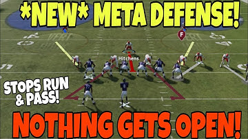 THE ONLY DEFENSE YOU NEED! Completely Shuts Down Any Offense in Madden NFL 21, RUN OR PASS! Tips