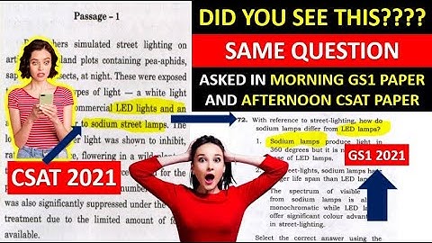 UPSC CSAT STRATEGY | UPSC CSAT PASSAGES | HOW TO CLEAR UPSC 2023 | UPSC CSAT CUT OFF | VYSH IAS CSAT