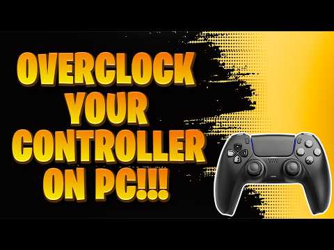 How To Overclock Your Controller On PC In UNDER 3 Minutes!!!