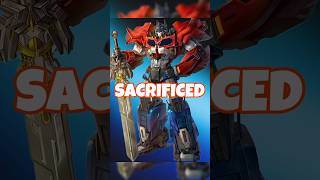 Why Optimus Prime sacrificed himself in transformers prime? #shorts