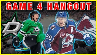 STARS vs AVALANCHE Game 4 Hangout! (no game feed)