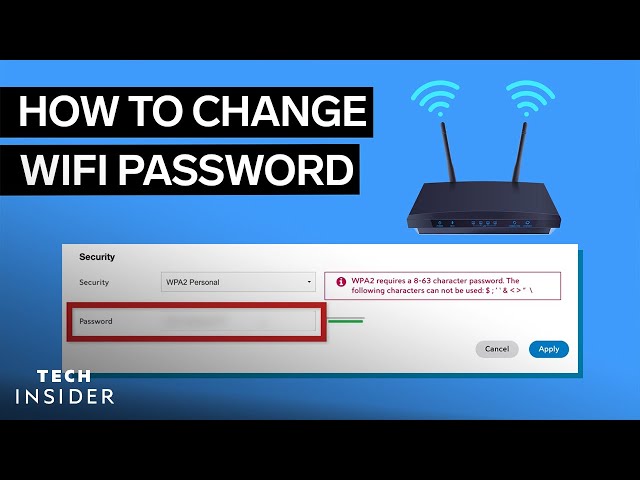 How to Change the Password on Your Router or Switch