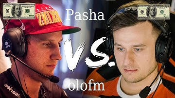 pasha vs olofmeister 1v1 bo3 - Winner gets 100$ - Highlights