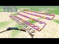 🐍SNAKE RAIL CROSSING 360° AROUND CIRCLE RISKY SLIDE ZIGZAG RAILROAD RAILWORK