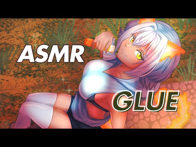 ASMR Glue | Glue sounds will help you relax!