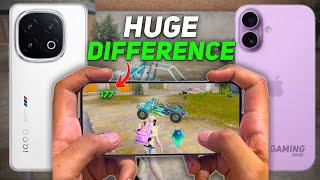 BGMI 165 FPS CONFIRMED ? 🔥IQ00 15 vs IPHONE 17 GAMING TEST || TAGxBROZX 