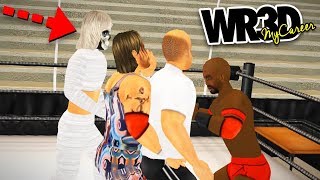 A MUMMY INTERFERED IN MY MATCH?!? | Wrestling Revolution 3D My Career #1 screenshot 5