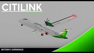 Betterfly Experience - Citilink ATR 72-600 Flight | Virtual Reviews