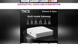 TNCE Tuya gateway zigbee3.0 or Bluetooth, wireless Hub Bridge smart life app Remote Control Automati