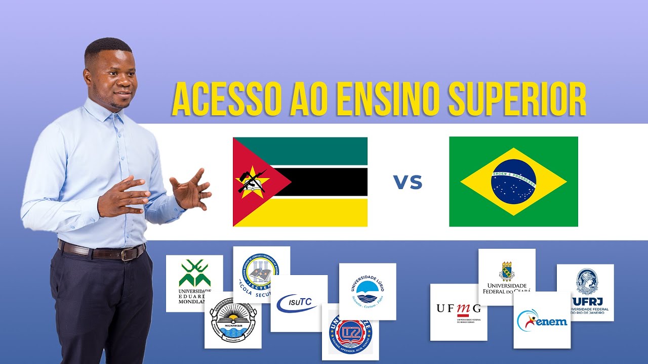 ADMISSÃO A UNIVERSIDADE BRASIL vs MOÇAMBIQUE - Enem - SiSu - UEM - UP