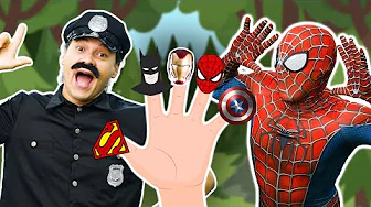 Superhero Finger Family Song + More |  BalaLand Kids Songs & Nursery Rhymes