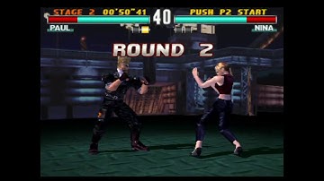 PSX GAMEPLAY - Tekken 3 - Arcade mode playthrough (Paul Phoenix) on Raspberry Pi 4