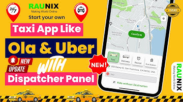 how to make bike taxi app | how to make taxi booking app like uber with Dispatcher Panel #raunix