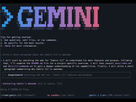 Codecasts with Gemini CLI