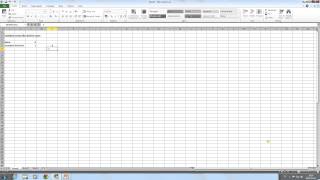 Excel 2010 tutorial   Creating a Normal Distribution Curve