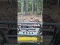 hauling stumps with the grapple