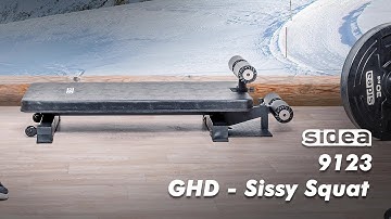 9123 Ghd & Sissy Squat – Hamstring Bench - exercises