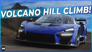 How FAST can you drive up Forza Horizon 5s Volcano?!