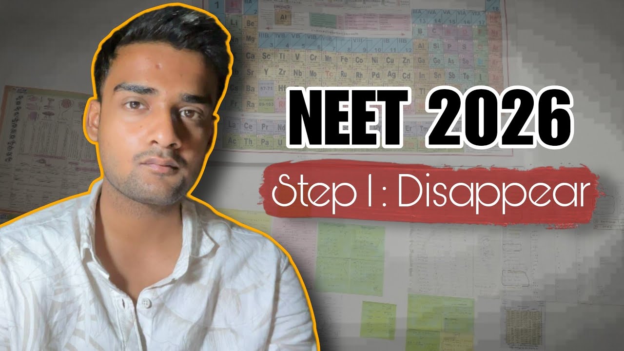 How To Prepare For NEET 2026 From Zero ! - YouTube