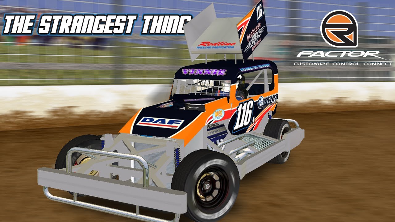 RFactor The Strangest Thing Kiwi SuperStocks Waikaraka Speedway YouTube