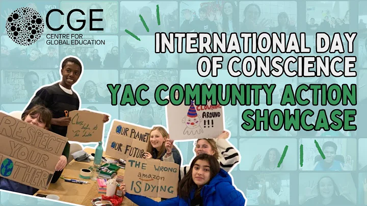 International Day of Conscience: YAC Community Action Showcase