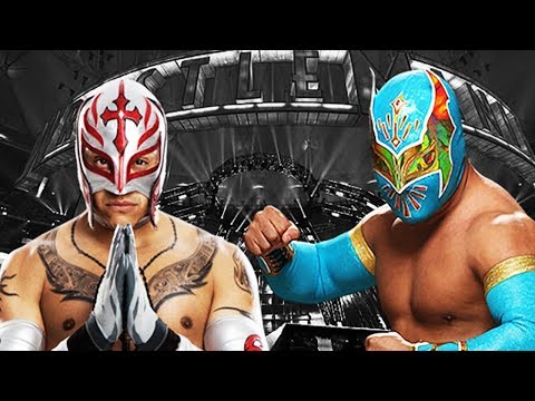 WWE Rey Mysterio  Sin Cara Vs  Cesaro  Jack Swagger   Raw January 27 2014 Full Match HD  👇👇