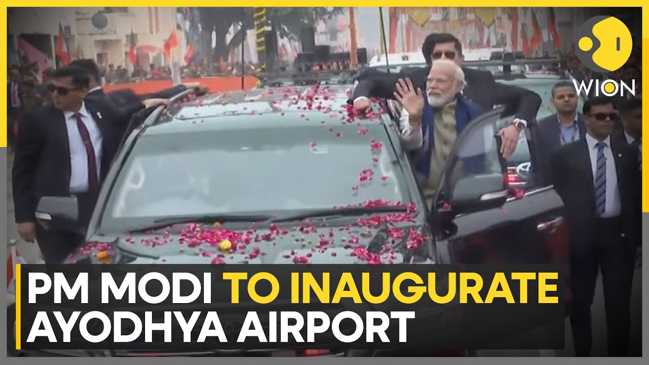 PM Modi in Ayodhya: Ayodhya gears up for Ram Mandir consecration | WION ...