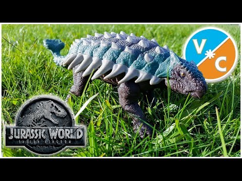Mattel Jurassic World Roarivores Ankylosaurus Review