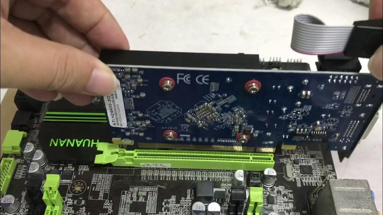 How to install pcie graphic card 怎样安装 pcie 显卡 YouTube