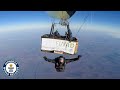 Skydiver flies into hurricane force wind - Guinness World Records