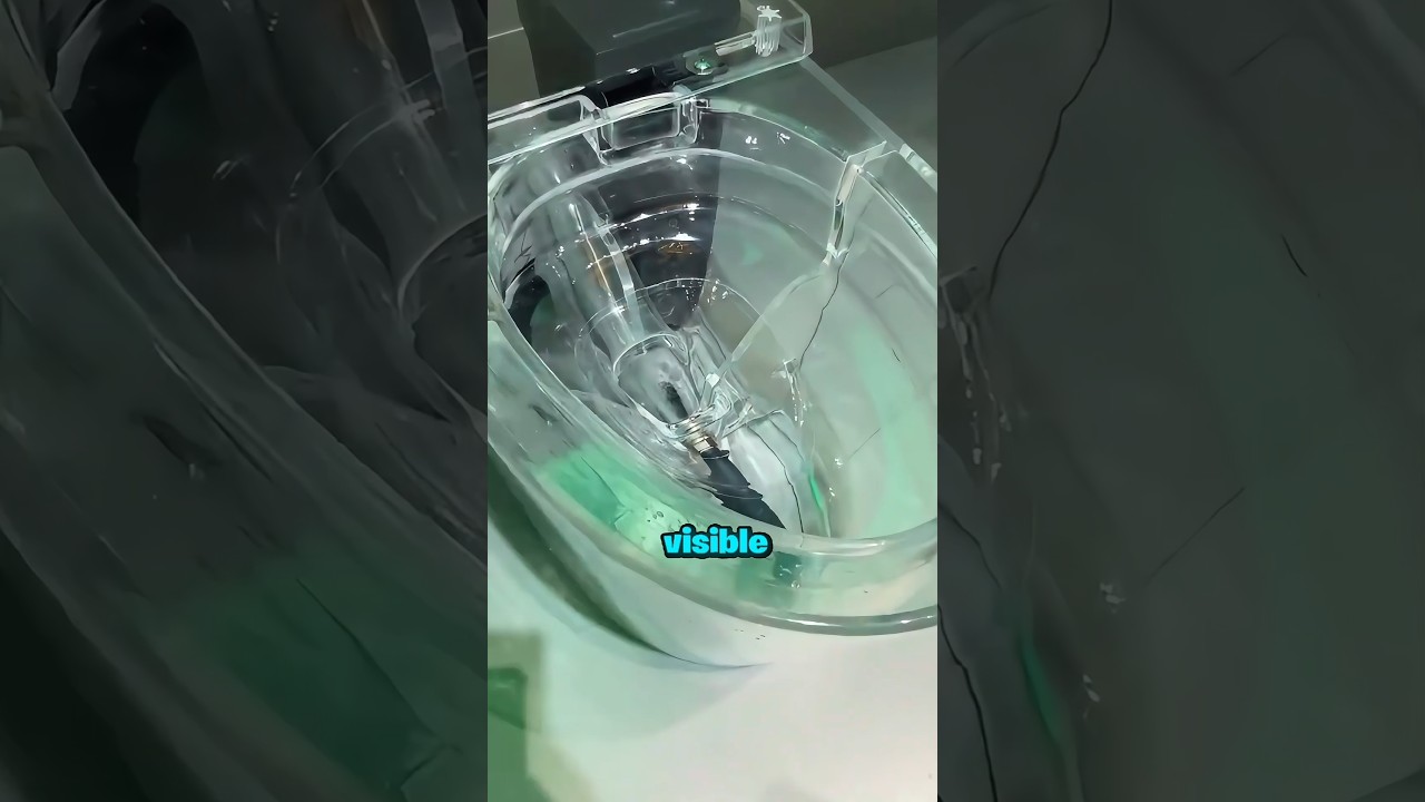 This is The World’s First Transparent Toilet Seat 😳 