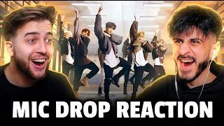 Download Lagu NON K-POP FANS REACT To BTS For The FIRST TIME!! BTS (방탄소년단) 'MIC Drop' Official MV MP3