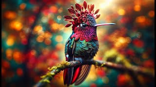 Hummingbird Dreams (4K - AI)