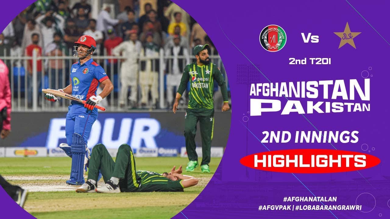 Afghanistan vs Pakistan, 2nd Match, Extended Highlights, Part 2 AFG v PAK T20I Series ACB