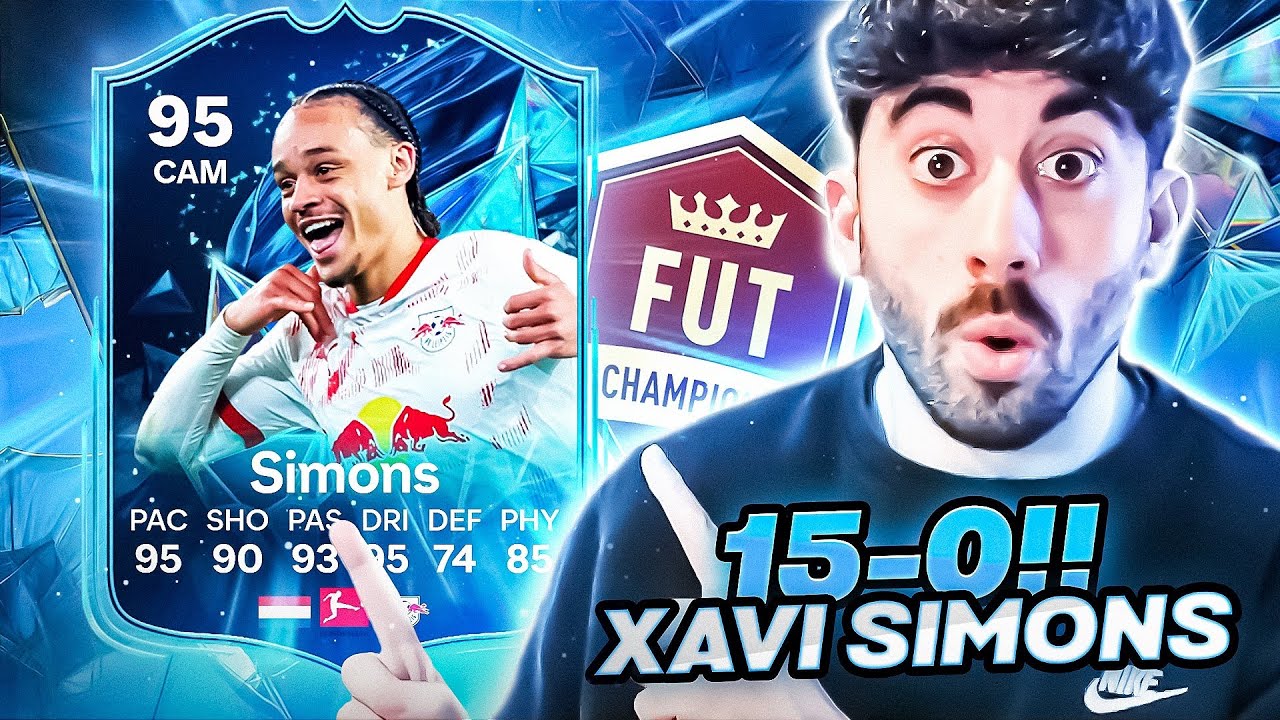 Me HAGO a XAVI SIMONS para CONSEGUIR el 15-0 en FUT CHAMPIONS | EAFC 25