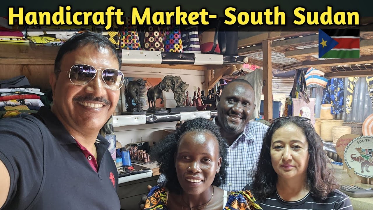THE ONLY HANDICRAFT MARKET OF SOUTH SUDAN 🇸🇸 😋 😍 🙌 👌 😤 🇸🇸 