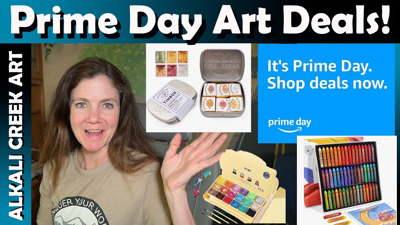 Prime Day + Deals on simple art supplies for summer projects