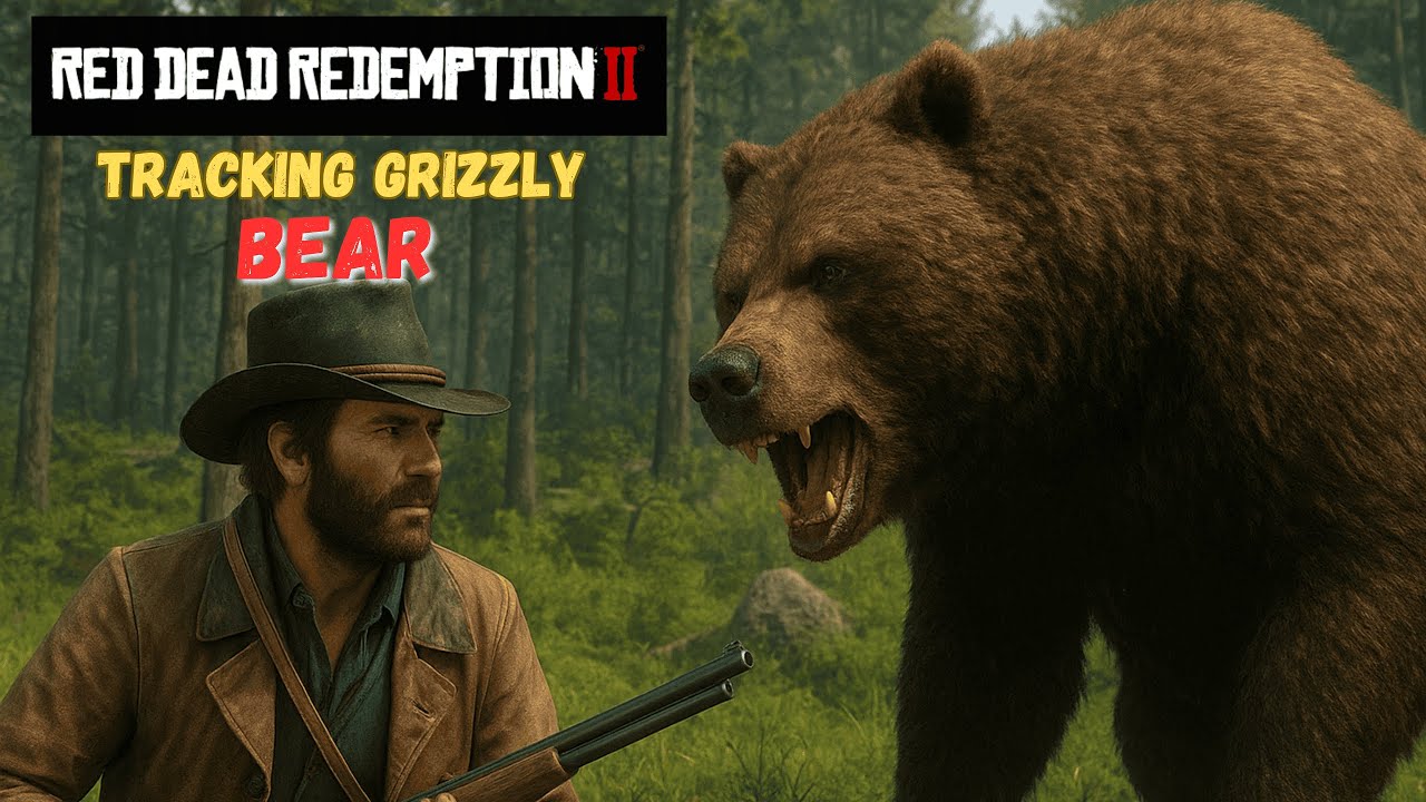 Red Dead Redemption 2: Tracking Down the Bear | How to Track and Kill Legendary Bear (Full Mission)