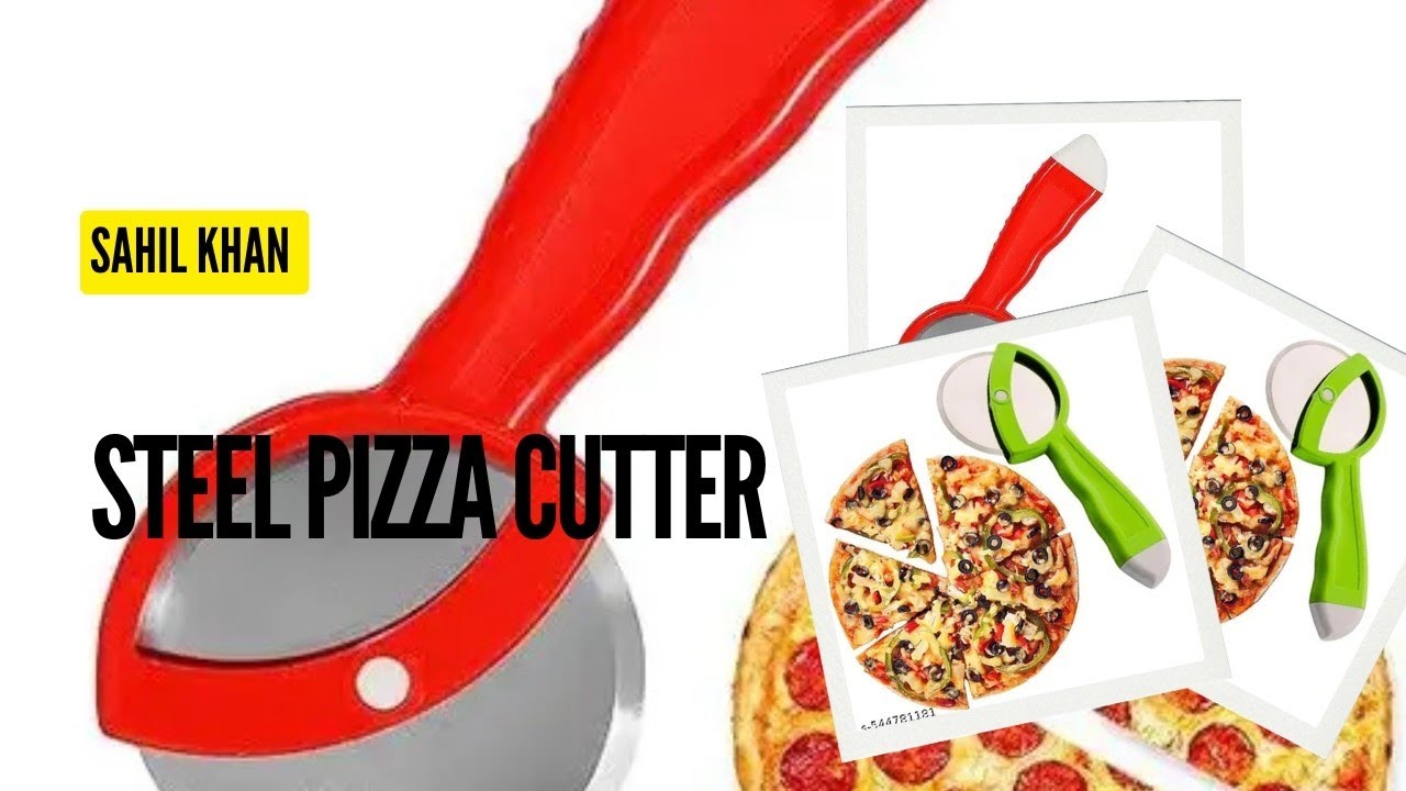 Steel Pizza Cutter for kitchen premium Pizza 🍕 