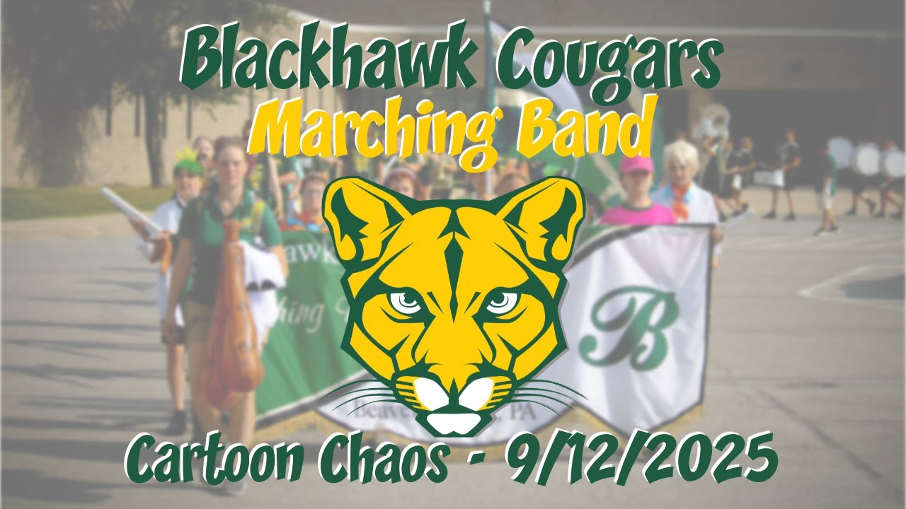 BHS Marching Band - Cartoon Chaos - 9/12/2025