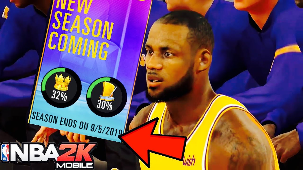 NBA 2K MOBILE Season 2 RELEASE DATE LEAKED?!!