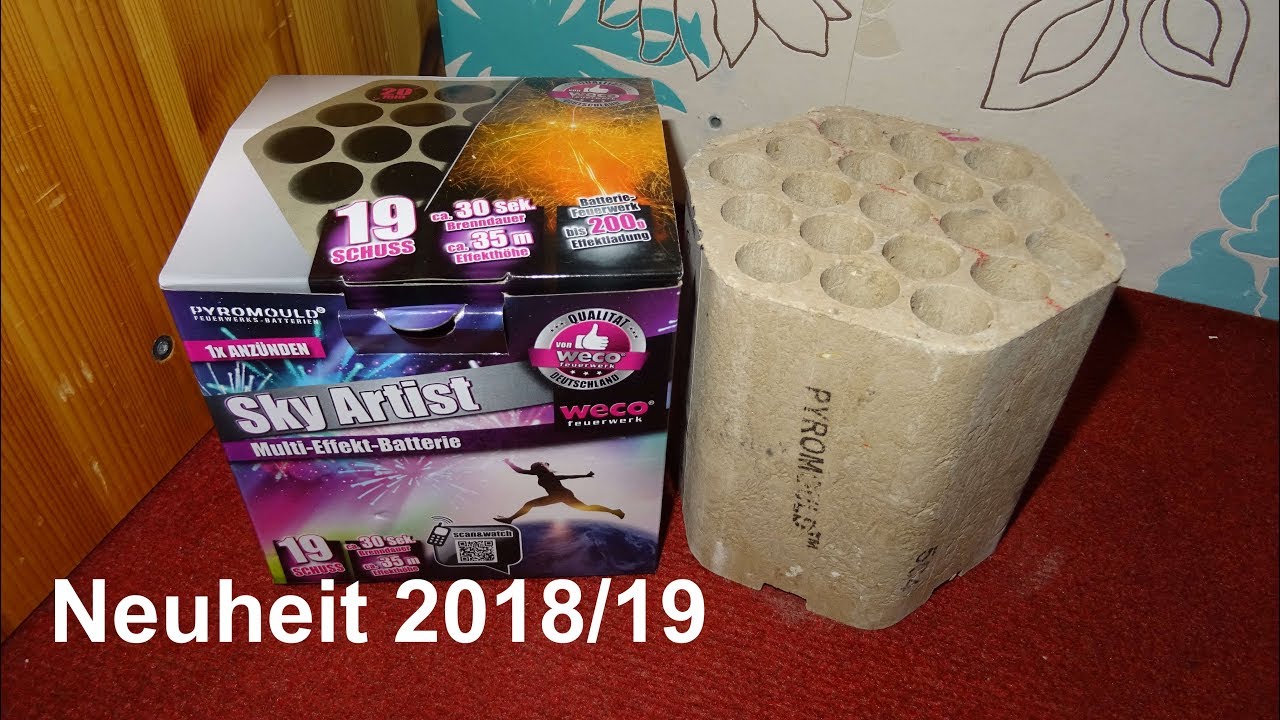 Sky Artist | Neuheit im Lidl 2018/19 | PyroFuture