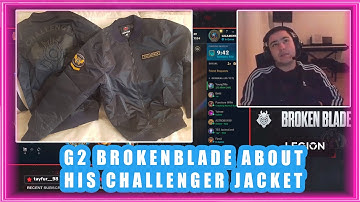 G2 BrokenBlade About His Challenger Jacket